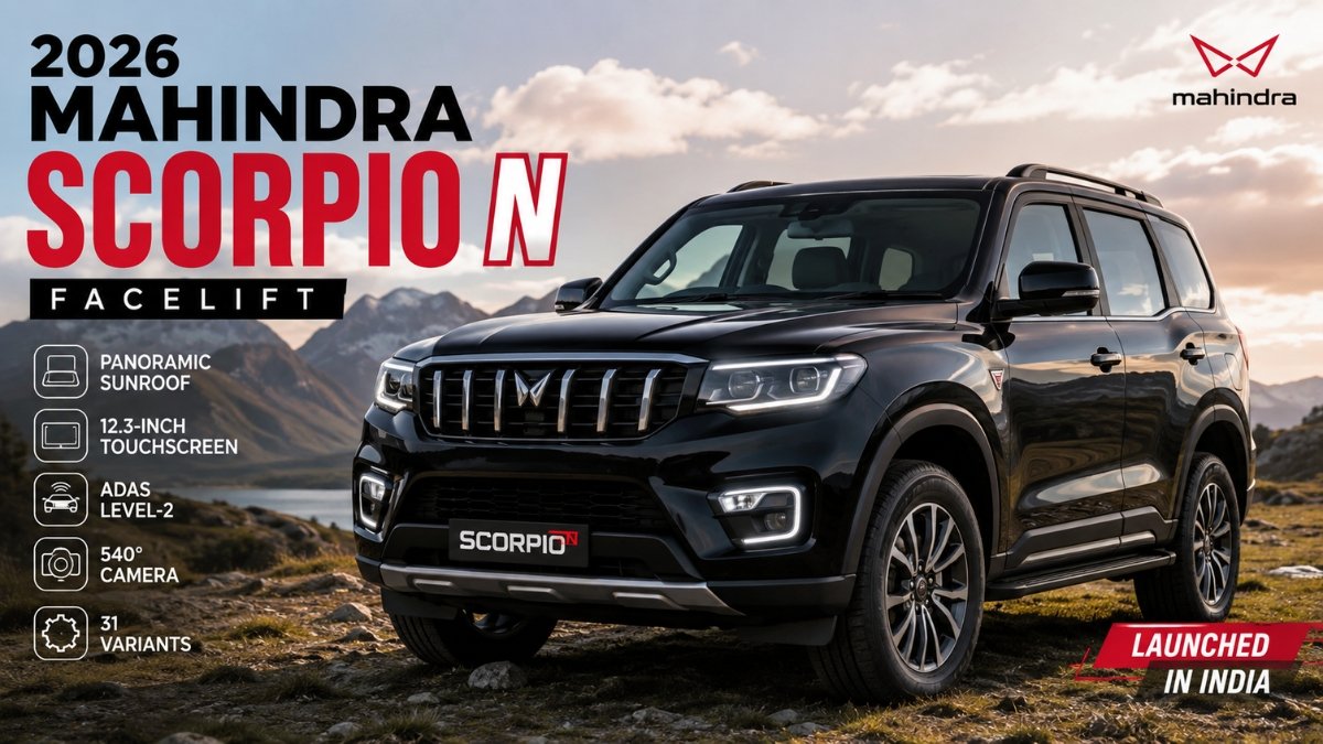 2026 Mahindra Scorpio N Facelift