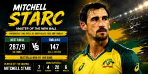 Mitchell Starc का बड़ा कारनामा, टेस्ट क्रिकेट में बनाया ऐसा रिकॉर्ड जो हमेशा रहेगा याद